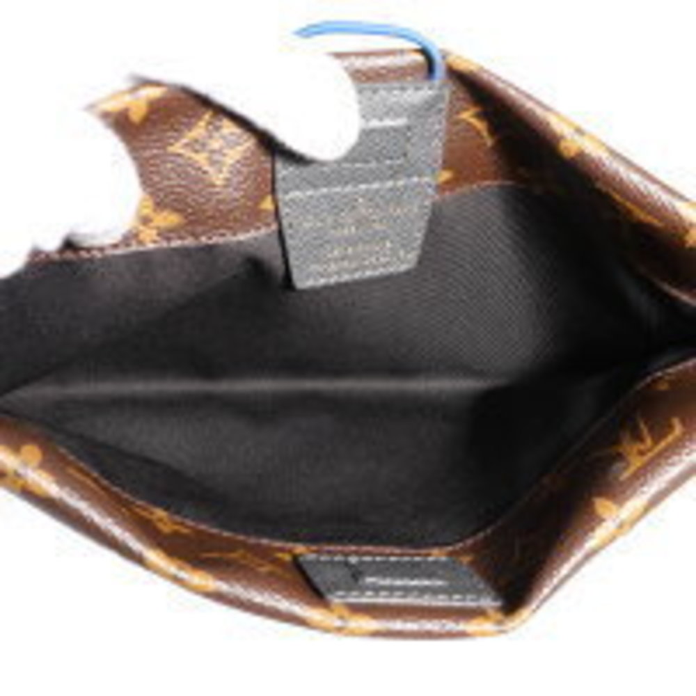 Louis Vuitton Monogram Split Brown Blue Canvas Sa… - image 8